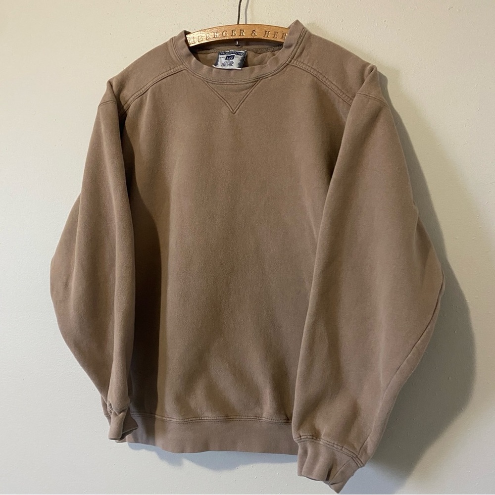 Lee Premium Tan Crewneck Sweatshirt - Medium